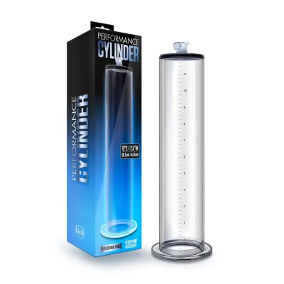 Performance 12 Inch X 2 5 Inch Penis Pump Cylinder Clear