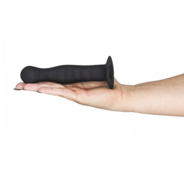 Bondara Silicone Slim Ribbed Dildo - 5.5 Inch