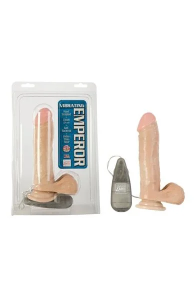 Vibrating Emperor Dildo 8 Inch Ivory — image 5 of 6