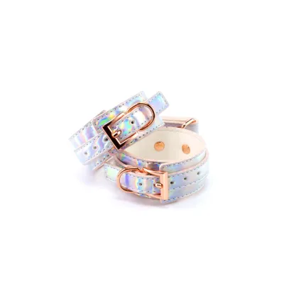 nsnovelties Cosmo Bondage Holographic Rainbow Ankle Cuffs