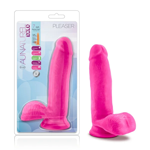Au Natural - Bold - Pleaser - 7 Inch Dildo - Pink — image 16 of 17
