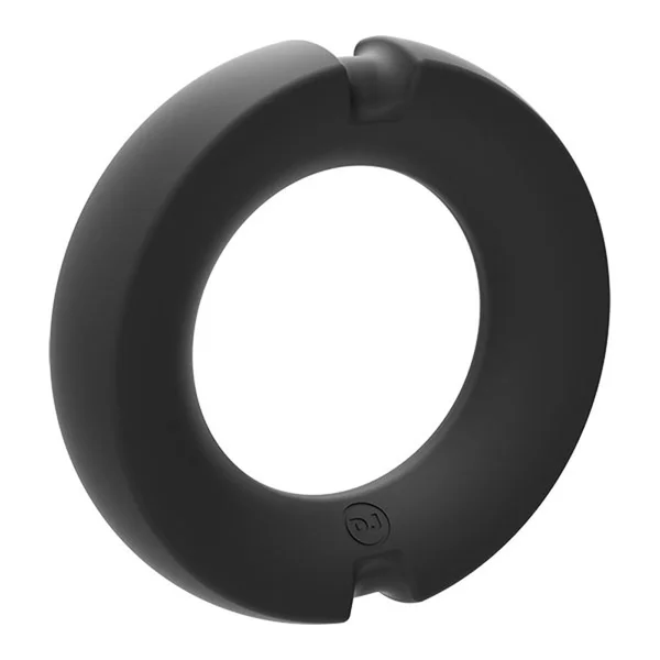 Hybrid Silicone Covered Metal Cock Ring - 35mm — image 10 of 10