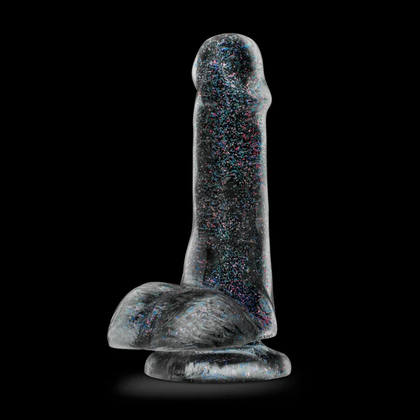 Naturally Yours - 6 Inch Glitter Cock - Sparkling Clear — image 22 of 25