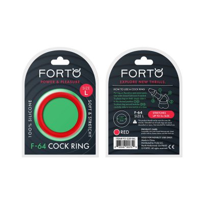 Forto F 64 50mm 100 Silicone Ring Wide Lg