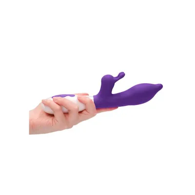 Adonis Rechargeable Vibrator Purple 8 Inch