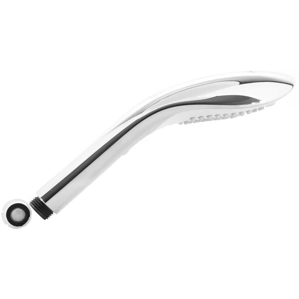 Womanizer Wave Shower Head & Water Massage Clitoral Stimulator - Chrome