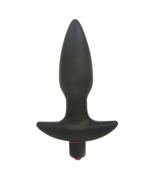 Silicone Butt Plug With Vibrating Bullet