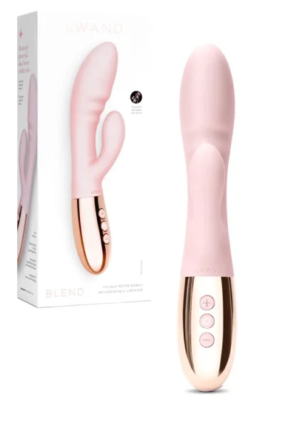 Le Wand Blend - 7.9" Rabbit Vibrator with Flexible Neck & Travel Lock