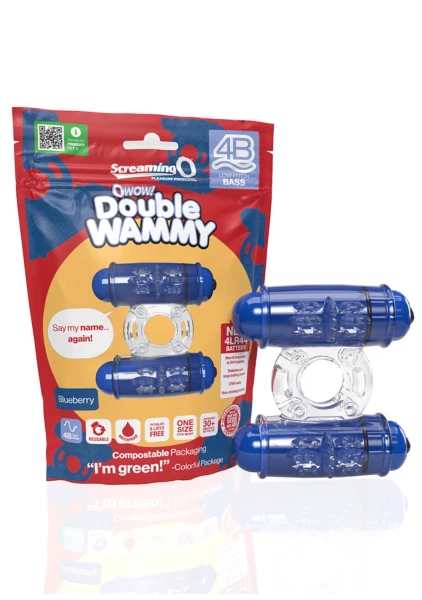 4B Double Wammy Vibrating Ring