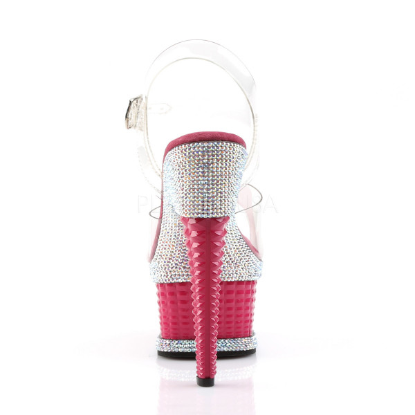 6 1/2 inches Heel, 2 1/2 inches PF Ankle Strap Sandal w/RS Detail — image 4 of 8