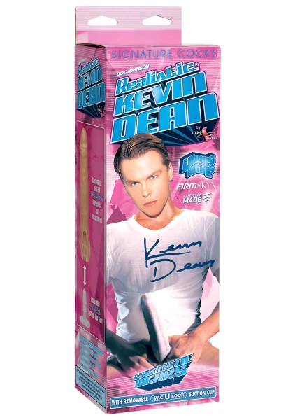 Kevin Dean 12 inch Cock With Removable Vac-U-Lock Suction Cup