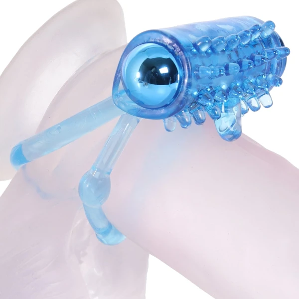 BodyWand Rechargeable Classic Duo Ring in Blue — image 6 of 6