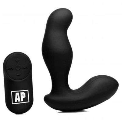 Multi Speed Vibrating 7X P Gyro Silicone Prostate Stimulator with Gyrating Shaft