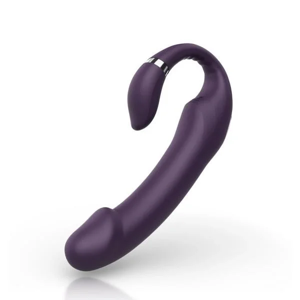 Double-Ended Dildo Vibrator C Shape Dildo — image 10 of 16