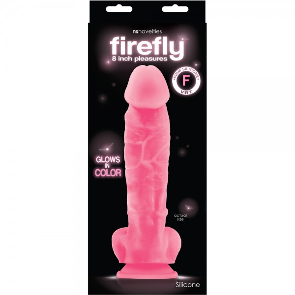 Glowing 8" Cock + Balls