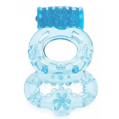 Super Enjoyable Vibrating Ring Blue