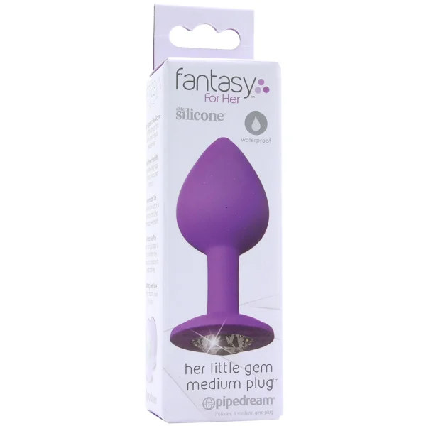 Fantasy For Her - Her Little Gem Silicone Butt Plug - Medium — image 10 of 12