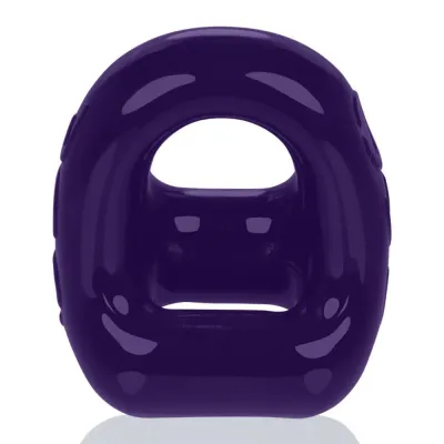 360 2 Way Cockring Ballsling Eggplant