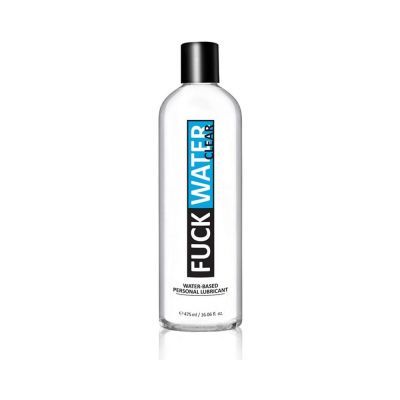 F ck Water Clear H2O Water Based Lubricant 16oz