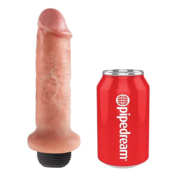 King Cock - 6" Squirting Cock (Flesh)