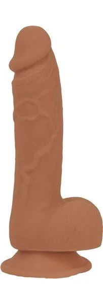 Addiction 100% Silicone Steven 7.5in Caramel
