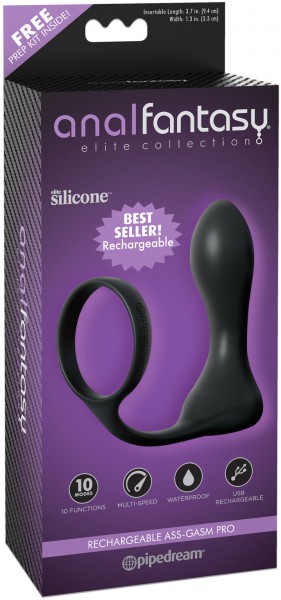 Rechargeable Ass-Gasm Pro