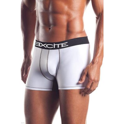 Excite Classic White Cotton Boxers