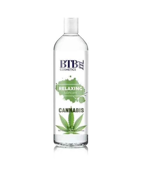 BTB Water Based Cannabis Lubricant 250ml