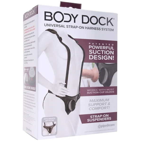 Body Dock Suspenders Strap-On Harness System