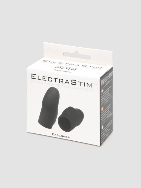 ElectraStim Silicone Noir Electro Finger Sleeves