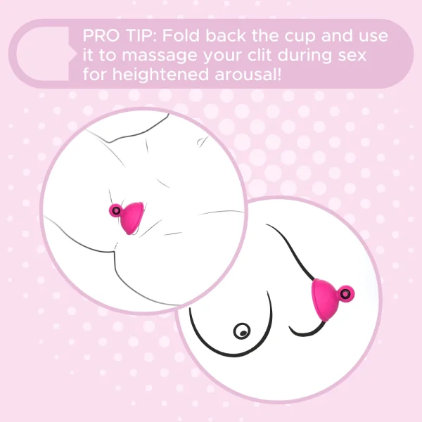 Taza Wireless Vibrating Nipple Sucker Set