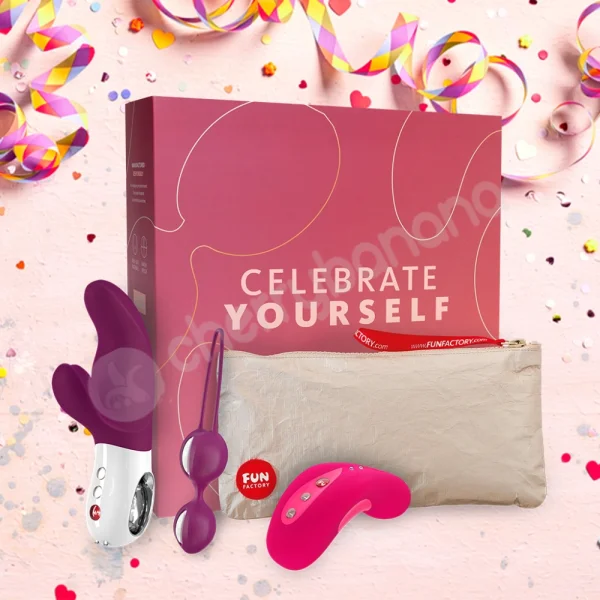 Fun Factory Celebrate Yourself Box 3 Toy & 1 Bag