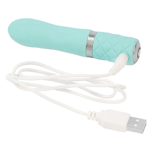 Pillow Talk Flirty Silicone Waterproof Rechargeable Mini Vibrator - Pink
