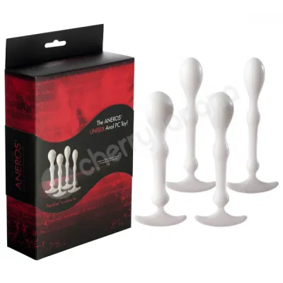Peridise White Butt Plugs 4 Pack