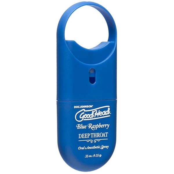 Goodhead - Deep Throat Spray to-Go - Blue  Raspberry - .33 Oz. — image 6 of 7