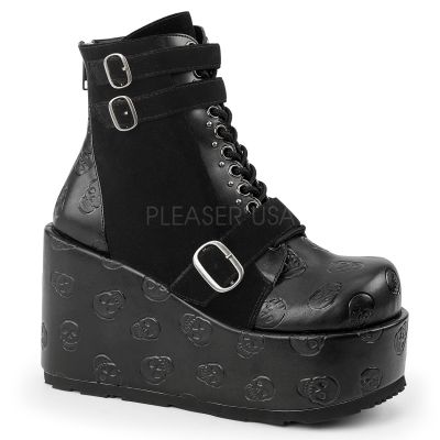 4 1 4 inches PF Lace Up Ankle Boot Back Zip