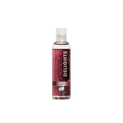 Delight Water Based Black Cherry Flavored Lube 4 Oz
