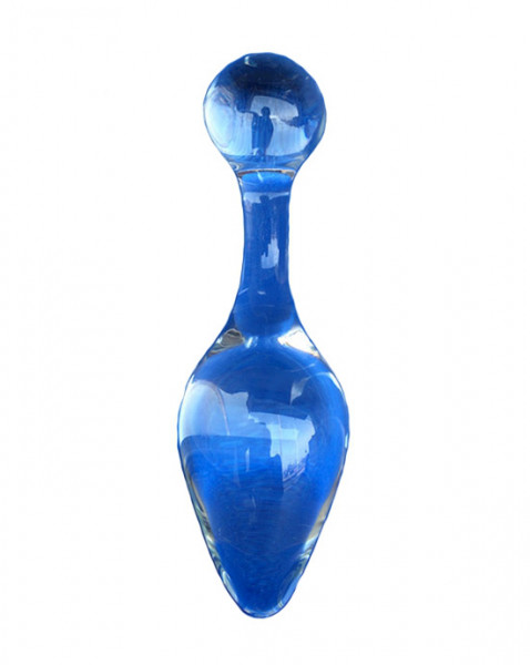 Glass butt plug