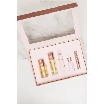 High On Love The Minis Pleasure Collection 5 Piece Hemp Seed Oil Indulgence Set with Mini Vibe