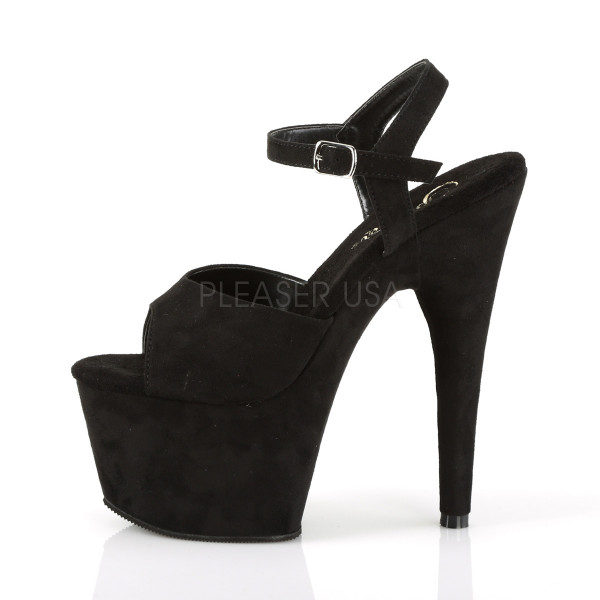 7 inches Heel, 2 3/4 inches PF Ankle Strap Sandal w/ Wrapped PF Bottom — image 11 of 20