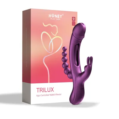 Trilux App Controlled Rabbit Vibrator Purple