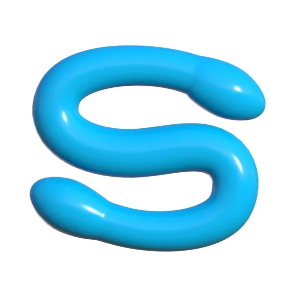 Classix Double Whammy Blue Dual Dildo — image 5 of 12