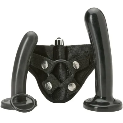 Bend Over Intermediate Harness Kit By Tantus Black