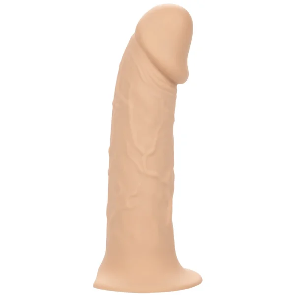 Performance Maxx Life-Like Silicone 7" Hollow Penis Extension With Harness By CalExotics - Vanilla