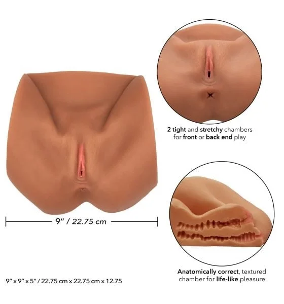 Stroke It Life-size Pussy - Brown