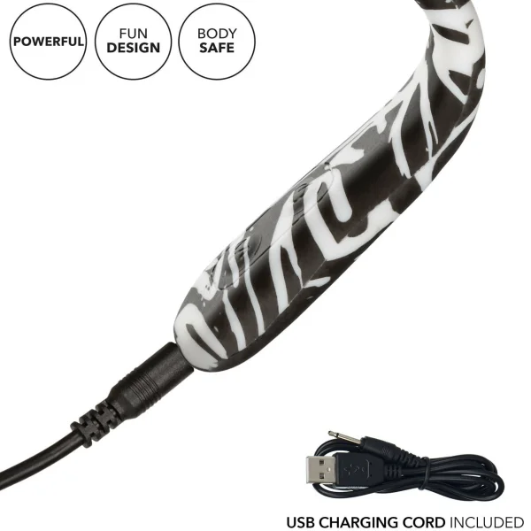 Hype Flexi-Wand Rechargeable Ultra-Flexible Silicone Vibrator By CalExotics