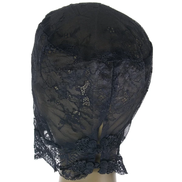 Fetish & Fashion Lace Hood By NS Novelties - Black