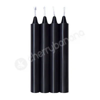 Make Me Melt Black Drip Candles 4 Pack