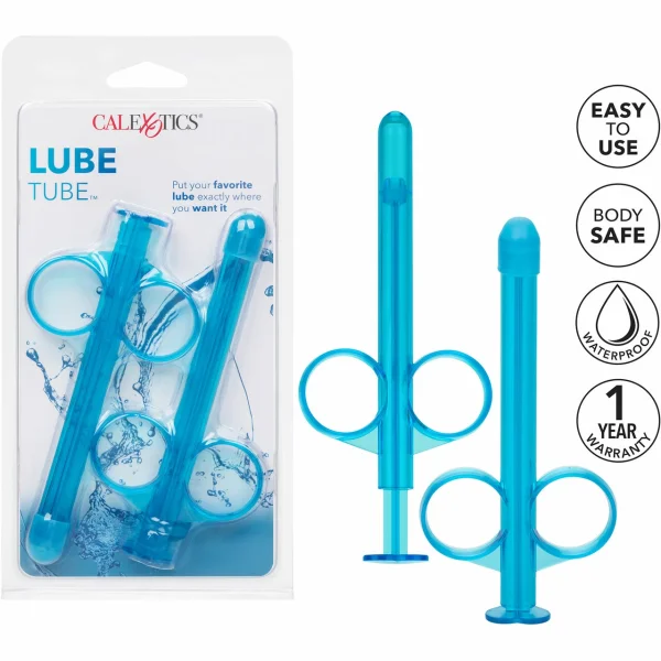 Lube Tube Lubricant Applicator, Set Of 2 By CalExotics - Blue — image 6 of 7