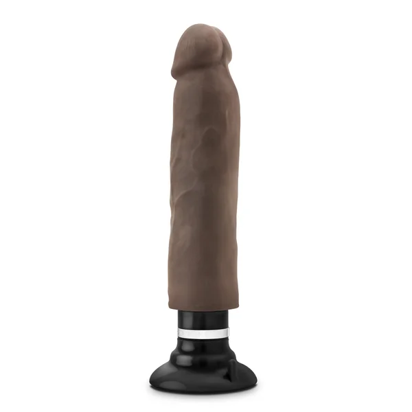 Au Naturel - 11 Inch Sensa Feel Magnum Vibrating  Dong - Chocolate — image 7 of 7